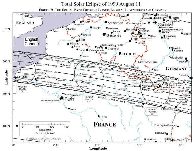 Total Solar Eclipse - 1999